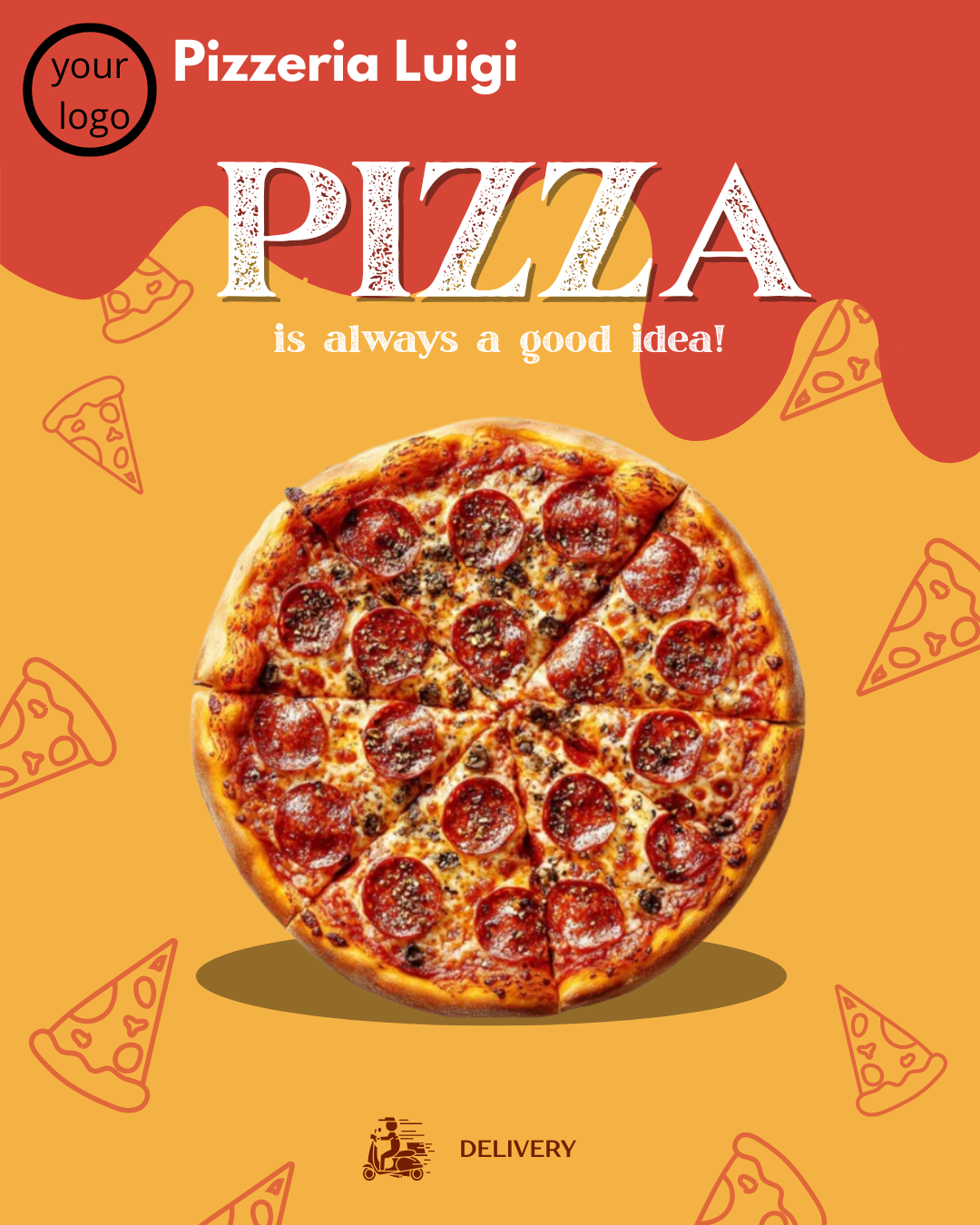 Pizzeria Luigi Poster